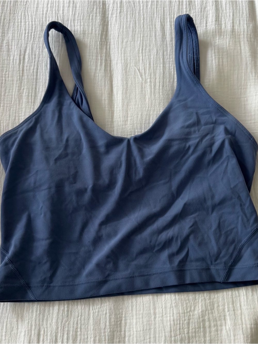 Lululemon blue align tank size 6